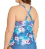 Raisins Curve Plus Size Haleiwa Zanzibar Tankini Swim Top E840545 - Image 3