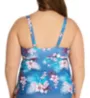 Raisins Curve Plus Size Haleiwa Zanzibar Tankini Swim Top E840545 - Image 4