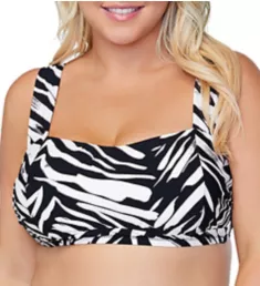 Plus Size Meru Jamaica Swim Top