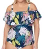 Raisins Curve Plus Whitehaven Bloom Tortuga One Piece Swimsuit E840981 - Image 1