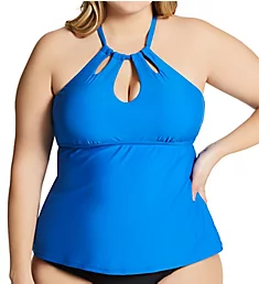 Plus Size Calina Solids Rosalie Tankini Swim Top