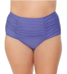 Plus Size Calina Solids Costa Swim Bottom Eclipse 14W