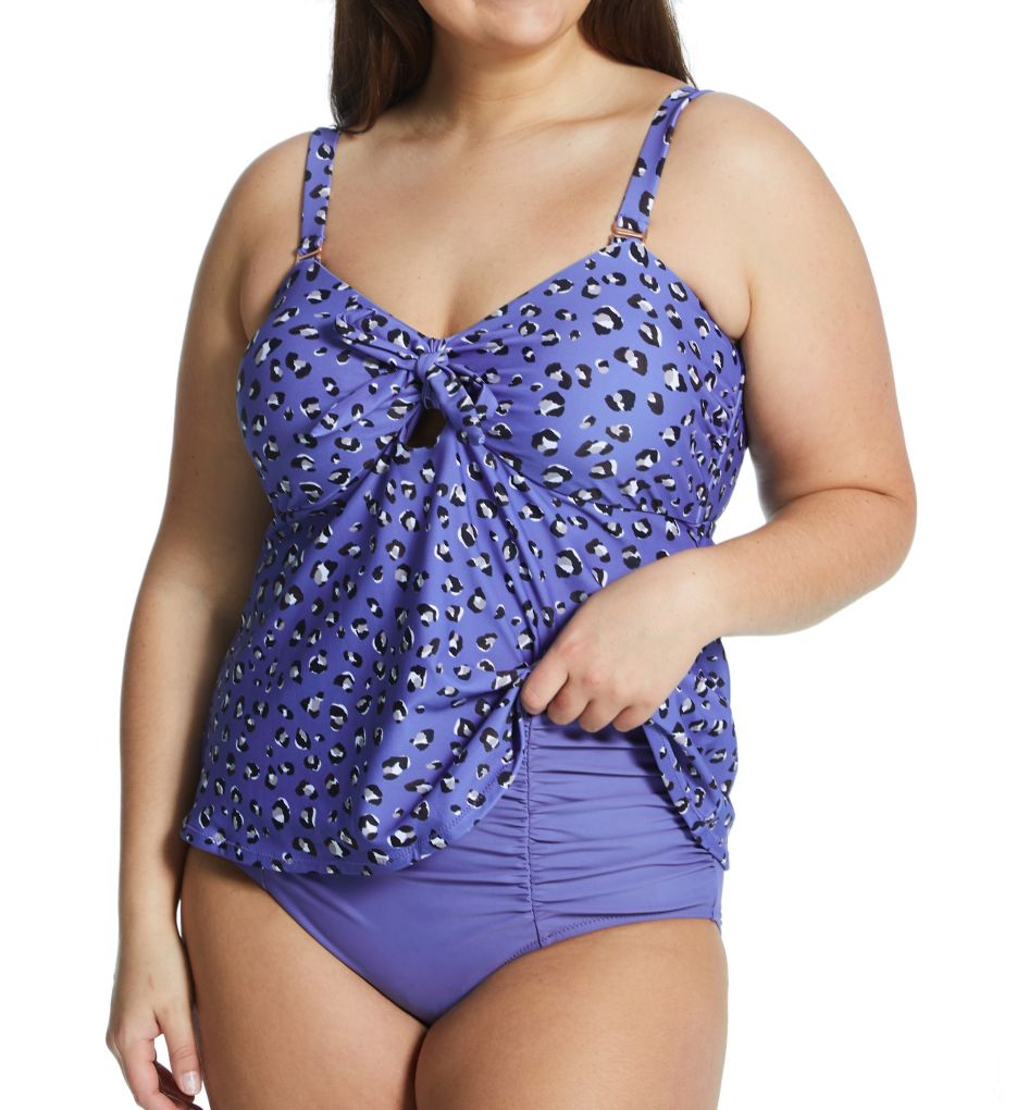 Plus Size Calina Solids Costa Swim Bottom-cs5