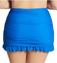 Plus Size Calina Solids Echo Skirt Swim Bottom