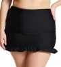 Raisins Curve Plus Size Calina Solids Echo Skirt Swim Bottom G840068 - Image 1