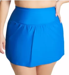 Plus Size Calina Solids Bravo Skirt Swim Bottom