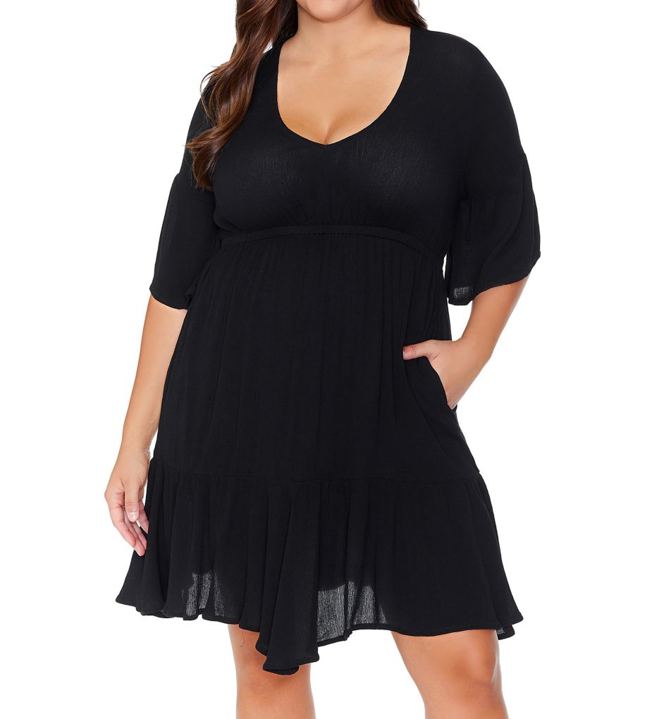 Plus Size Cover Ups Tavarua Dress-cs1