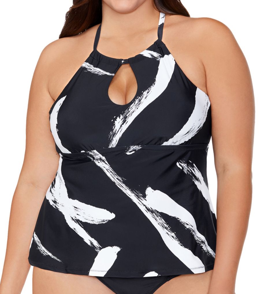 Plus Size Zambezi Rosalie Tankini Swim Top-gs