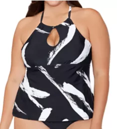 Plus Size Zambezi Rosalie Tankini Swim Top