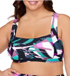 Plus Size Stir It Up Jamaica Bra Swim Top