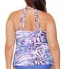 Raisins Curve Plus Size Take A Trip Rosalie Tankini Swim Top G840715 - Image 2