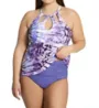 Raisins Curve Plus Size Take A Trip Rosalie Tankini Swim Top G840715 - Image 3