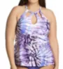 Raisins Curve Plus Size Take A Trip Rosalie Tankini Swim Top G840715 - Image 1