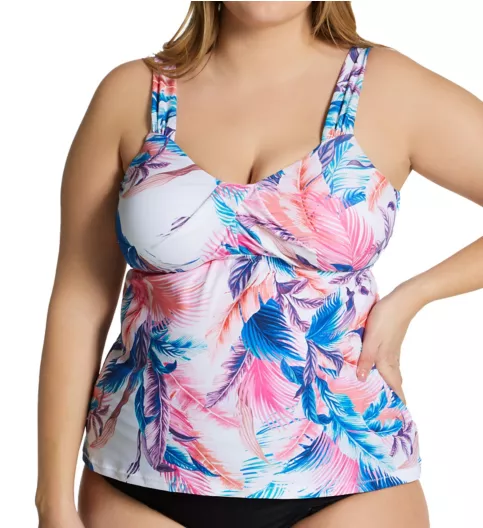 Raisins Curve Plus Size Whitsunday Rimini Tankini Swim Top G840813