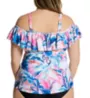 Raisins Curve Plus Size Whitsunday Tortuga Tankini Swim Top G840823 - Image 2