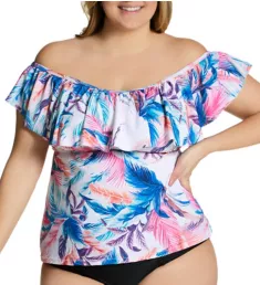 Plus Size Whitsunday Tortuga Tankini Swim Top