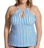 Raisins Curve Plus Size Coastal Rosalie Tankini Swim Top G840925 - Image 1