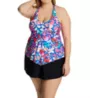 Raisins Curve Plus Size Salt + Soul Trinidad Tankini Swim Top G841021 - Image 3