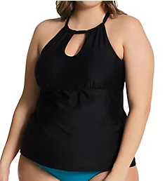Plus Size Atlantic Solids Rosalie Tankini Swim Top