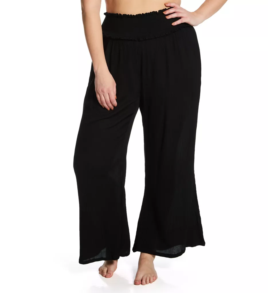 Plus Size Dia High Waist Pant Cover Up