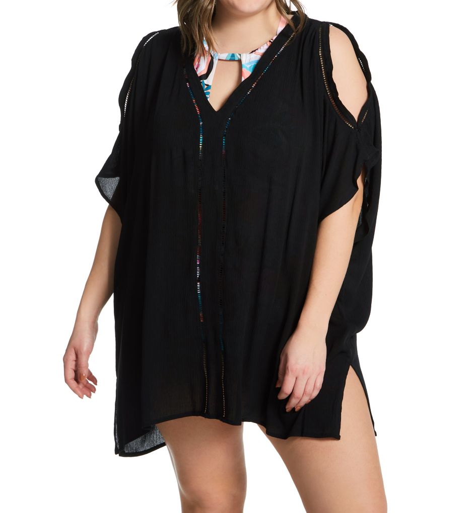 Plus size caftan outlet cover up