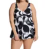 Raisins Curve Plus Size Calaya Lucia V-Neck Swim Dress J840185 - Image 1