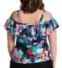 Raisins Curve Plus Size Sunny Isles Tortuga Tankini Swim Top J840323 - Image 3