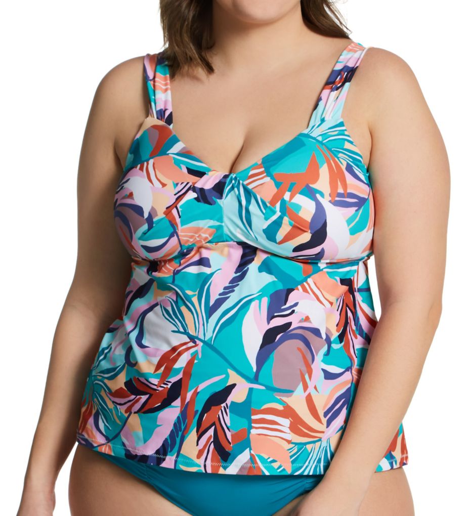 Plus Size Korakia Rimini Tankini Swim Top