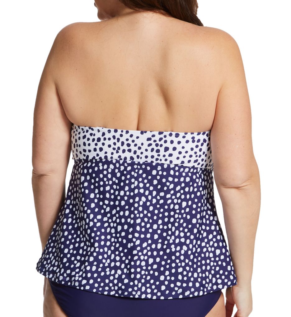 Plus Size Sunshine Coast Zanzibar Tankini Swim Top