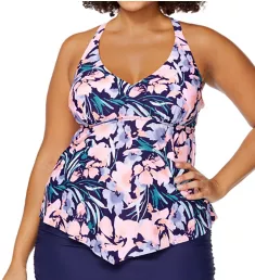 Plus Size In The Soul Trinidad Tankini Swim Top