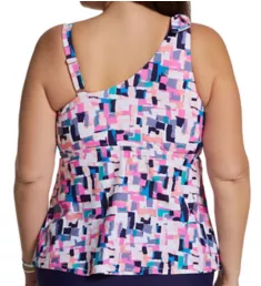 Plus Size Calabasas Marita Tankini Swim Top