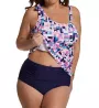 Raisins Curve Plus Size Calabasas Marita Tankini Swim Top J841431 - Image 4