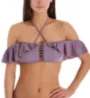 Raisins Samba Solids Gypsy Off The Shoulder Swim Top A710007 - Image 7