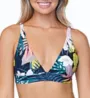 Raisins Whitehaven Bloom Miami Halter Swim Top E710169