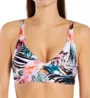 Raisins Haute Bloom Twist Front Bra Swim Top E710377 - Image 1