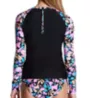 Raisins Salt + Soul Back Zip Rashguard Swim Top G710193 - Image 2