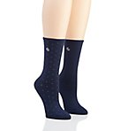 Pindot Supersoft Trouser Sock - 2 Pack