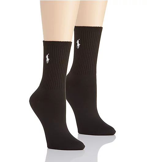 Ralph Lauren Super Soft Crew Sock - 2 Pair Pack 71137PK