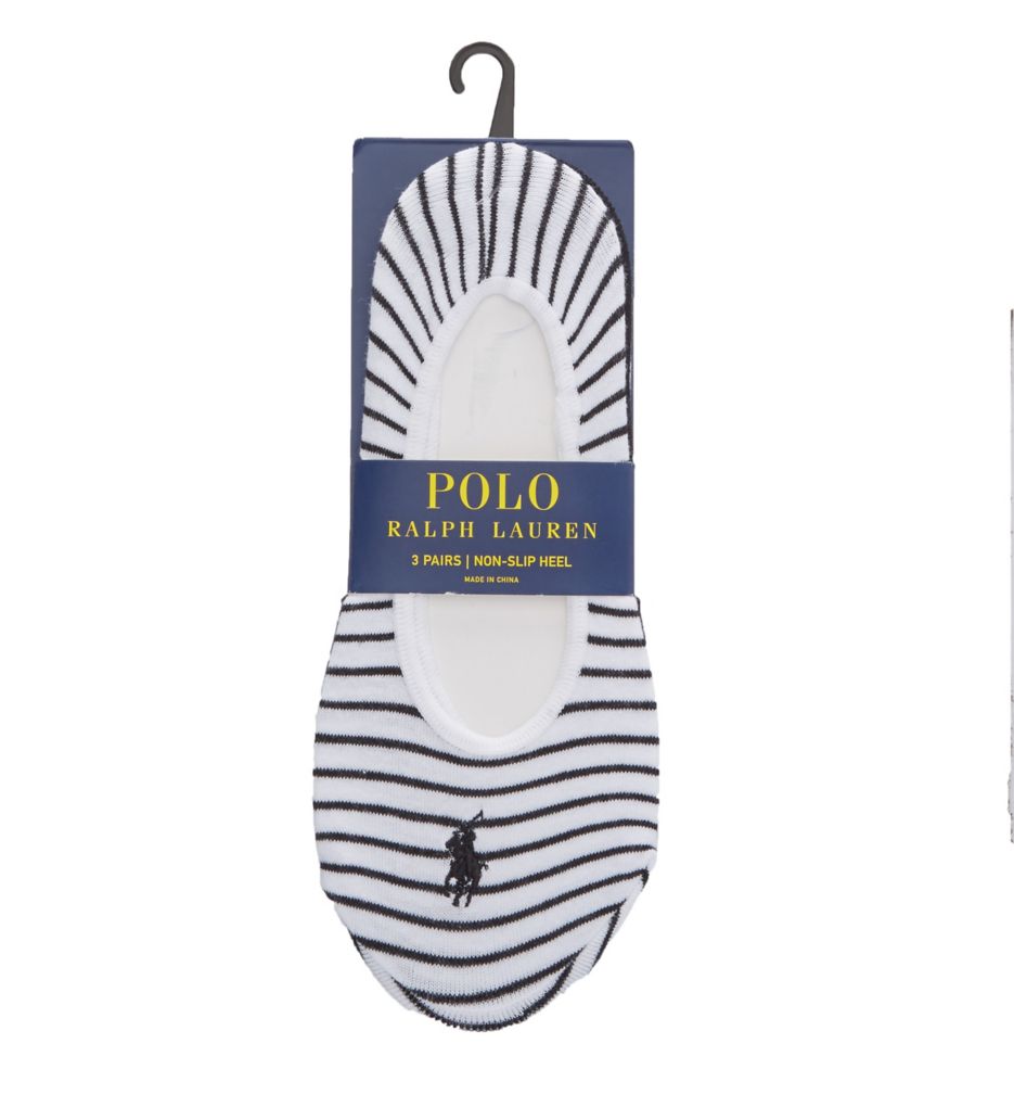 Polo Sport Stripe Liner Socks - 3 Pack-fs