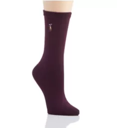 Solid Flat Knit Trouser Sock