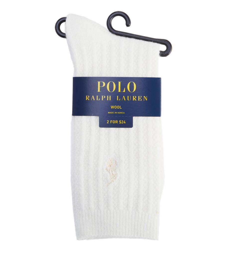 Polo Texture Rib Boot Sock-fs