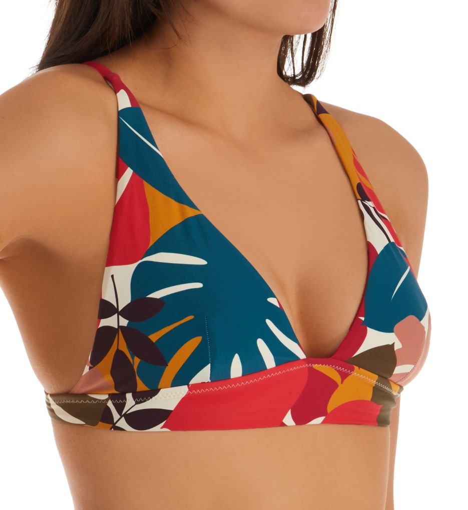 African Oasis Luna Bikini Swim Top-gs