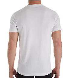 Sport Cotton Jersey Crew Neck T-Shirt - 5 Pack WHT S
