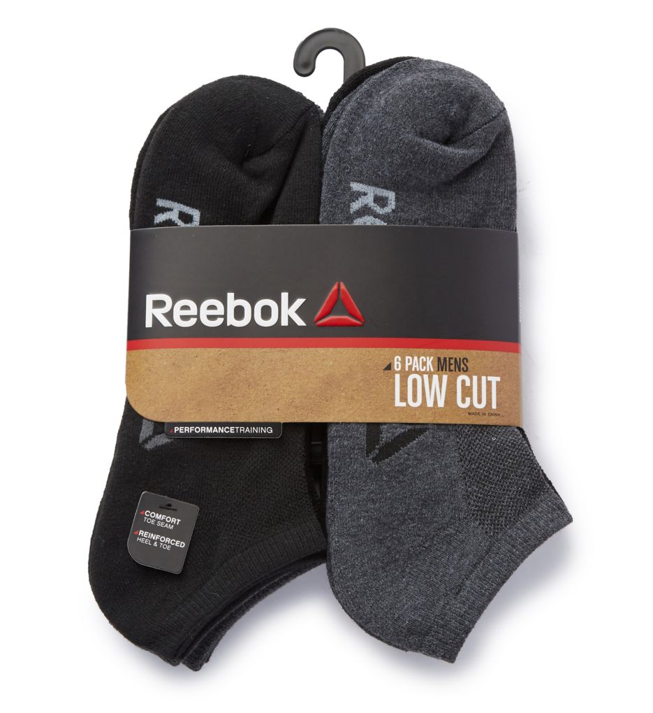 Low Cut Arch Athletic Socks - 6 Pack-fs