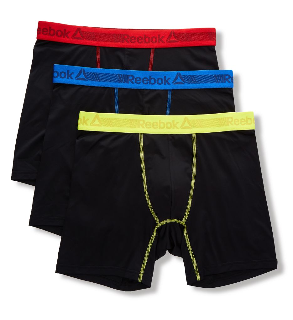 Reebok Boys' Underwear - Performance Boxer Briefs (4 Pack)