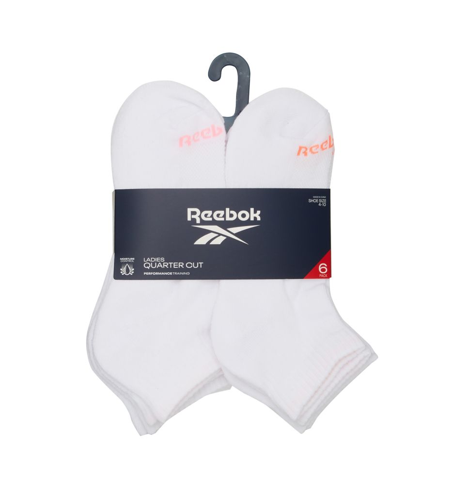 1/2 Terry Quarter Socks - 6 Pack-fs