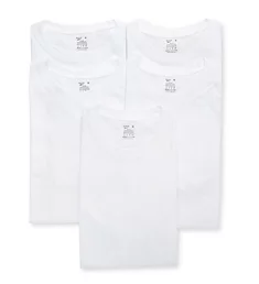 Sport Cotton Jersey Crew Neck T-Shirts - 5 Pack