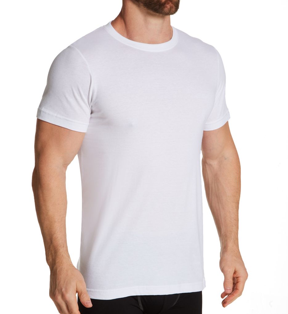 Sport Cotton Jersey Crew Neck T-Shirts - 5 Pack