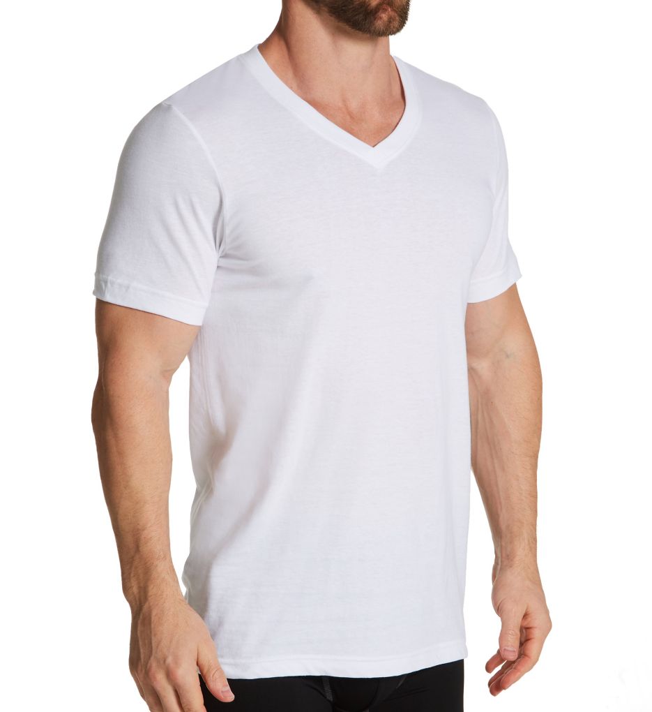 Sport Cotton Jersey V-Neck T-Shirts - 5 Pack-gs