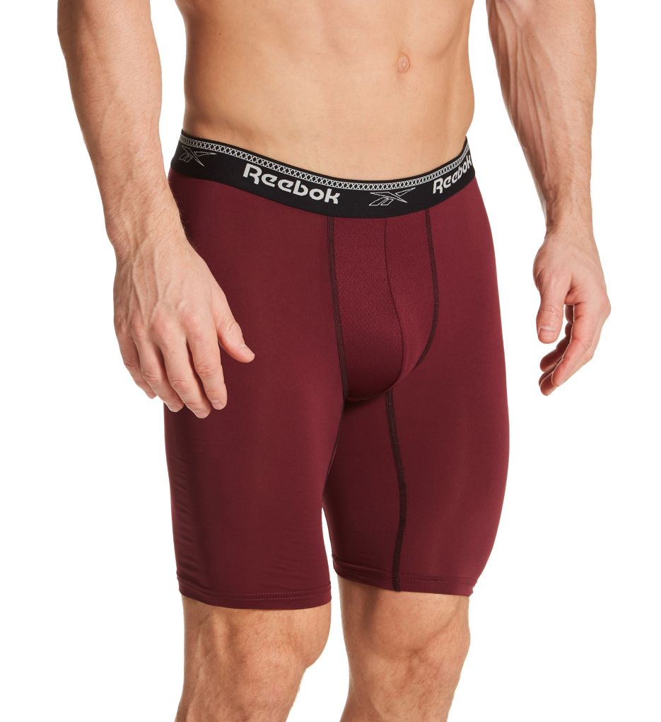 Performance Compression Boxer Briefs 3 Pack BFGCA2 S by Reebok